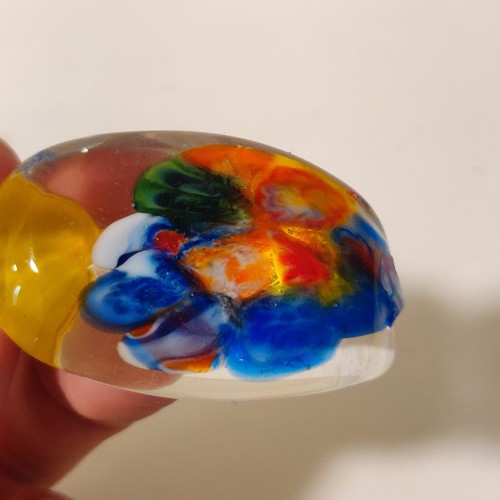 3 Beautiful Murano Mini Blown Glass Animals Turtle Dolphin Duck Pieces - Picture 5 of 6
