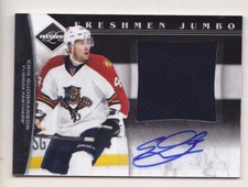 11-12 Panini Limited Erik Gudbranson /99 Auto Jumbo Jersey Freshmen Rookie 2011