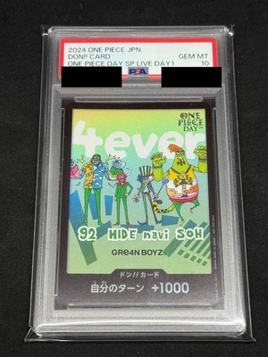 PSA10 Don !! Card Gre4n BOYZ 4ever ONE PIECE Day 2024 ONE PIECE 