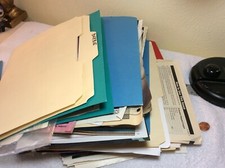 A Doll Collector's Files of magazine clippings and information Huge Stack