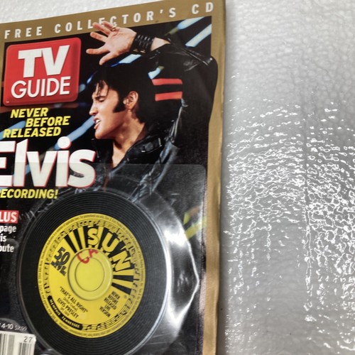 Elvis TV Guide July 4-10, 2004 with Sun CD “That’s All Right” Four Issues - Picture 6 of 11