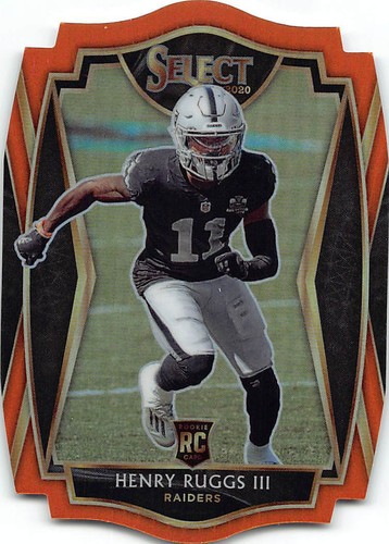 2020 Panini Select #158 Henry Ruggs III RC Orange Prizm Die Cut | eBay