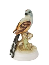 Lefton China Hand Painted Scissors-Tailed Flycatcher Bird Figurine KW1184 EC
