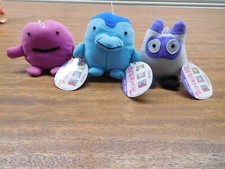 Cute Awesome 3 Vintage Tamagotchi Bean Pets with Tags