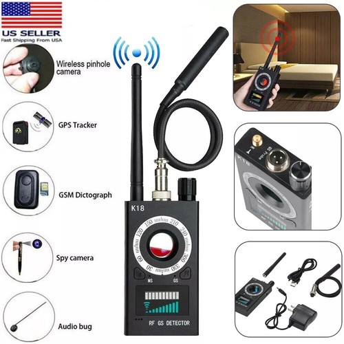 Anti-Spy RF Signal Detector Hidden Camera GSM Audio Bug Finder Scanner Tracker