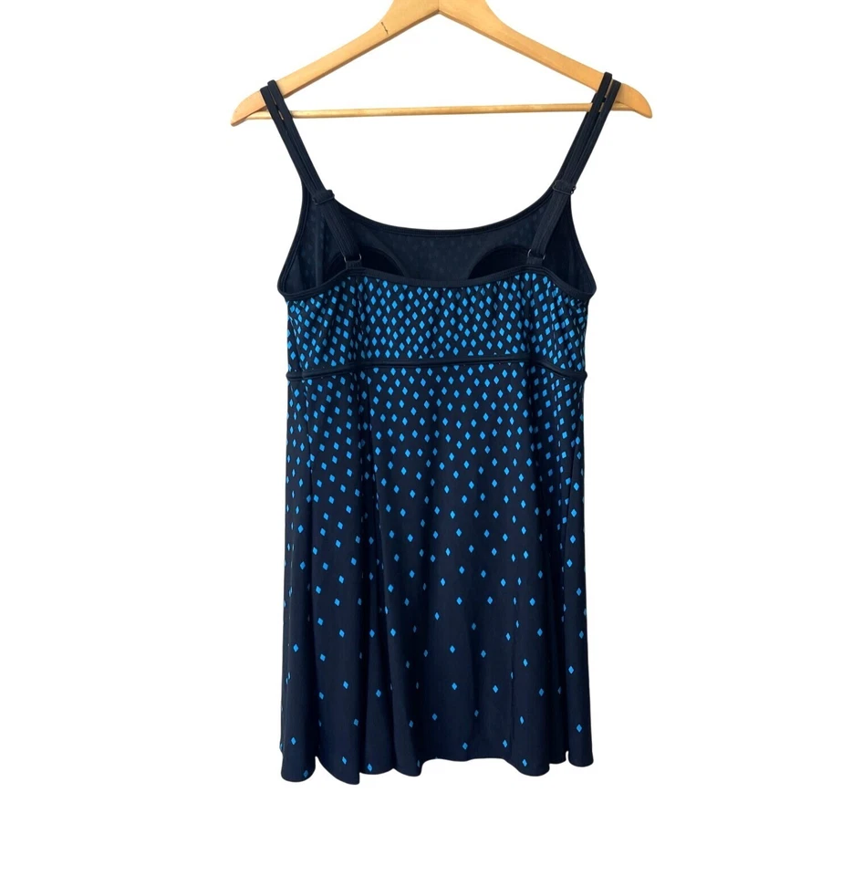 Traje de baño a lunares de una pieza talla 10 falda vestido pantalones de bikini Foto 4 de 4