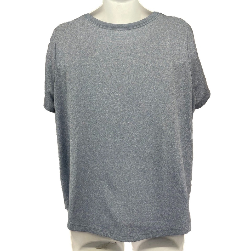 Nike DriFit Athletic TShirt/ Women’s Plus (1X) Blue 100 Polyester eBay