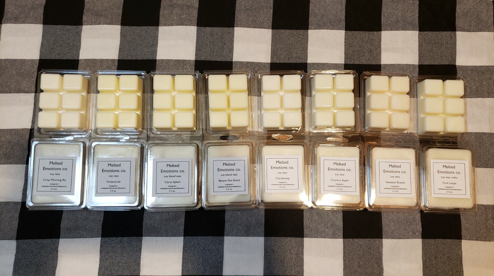 Dreamcicle Wax melts, Clamshell, Dreamcicle Sent, 2.5 Oz, Dye Free