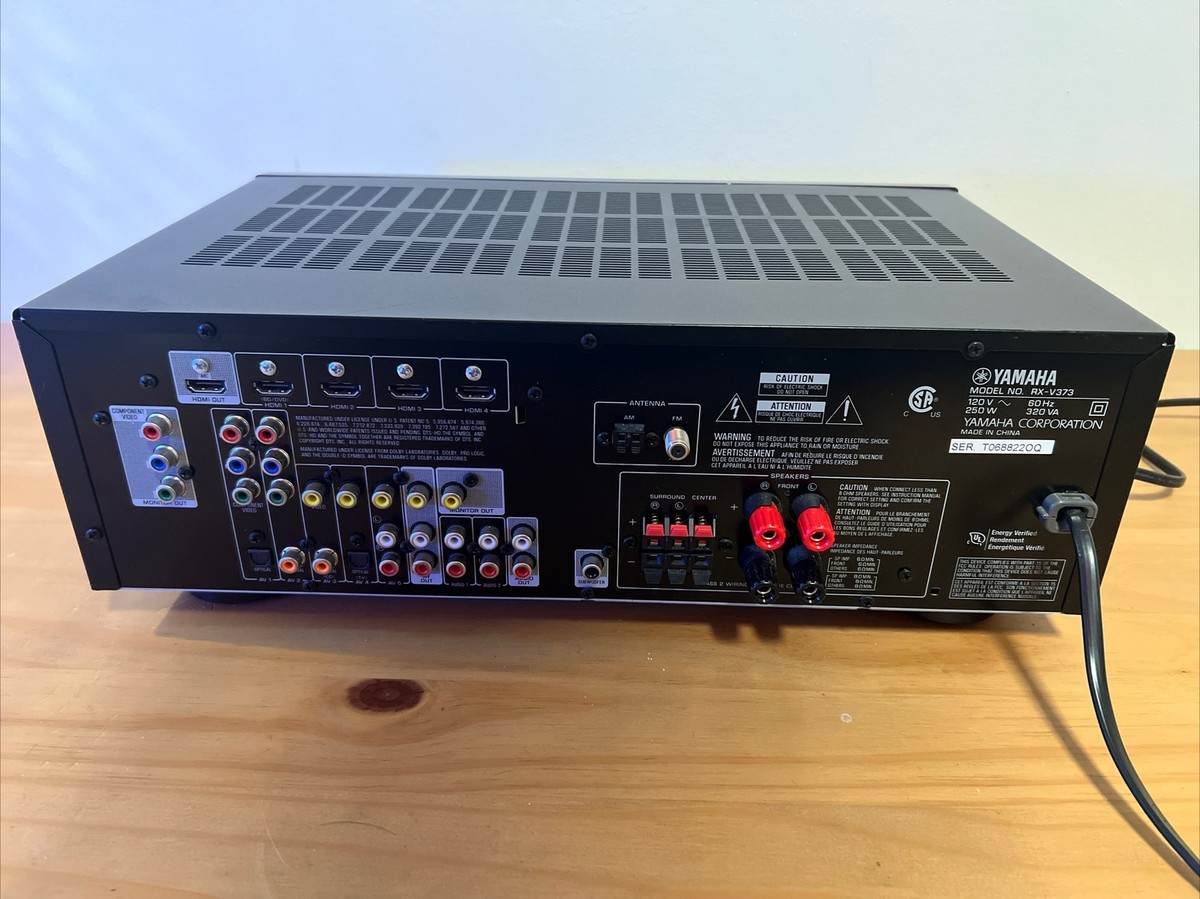 Yamaha RX-V373 Receiver HiFi Stereo 5.1 Channel HDMI Home