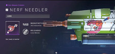 NERF LMTD Halo Needler Emblem In Game Content code