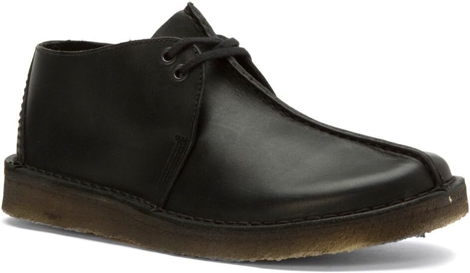 Clarks Originals Desert Trek Men's Center Stitch Black
