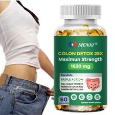 PARASITE DETOX BODY CLEANSE Complex Anti- PARASITE Gut Health Support Cleanse