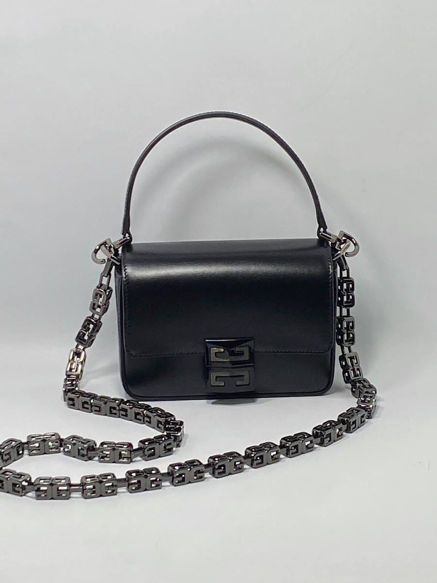 Givenchy Small 4G Bag In Box Leather With Chain | eBay Givenchy Small 4G Bag In Box Leather With Chain | eBay
