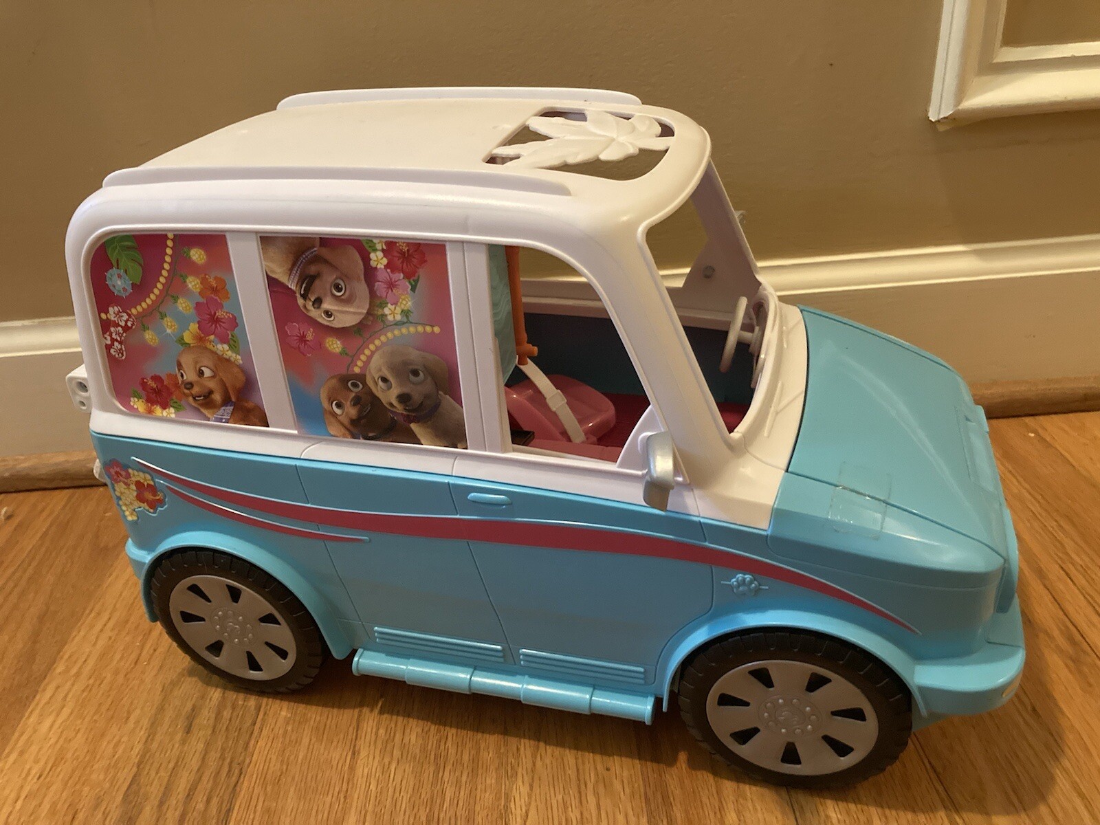 barbie puppy van