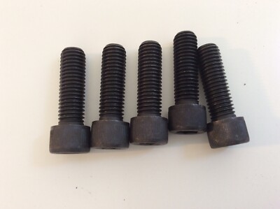 (Lot of 5) M16 x 60mm Metric Socket Allen Socket Head Cap Screw 