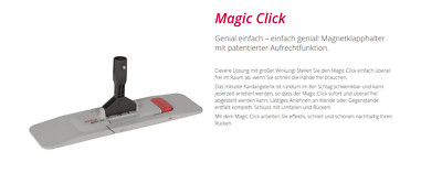 Sprintus Magic Click Magnet Klapphalter,Bodenwischer Patentiert Aufrechtfunktion
