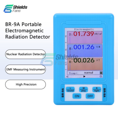 BR-9A Electromagnetic Radiation Detector Tester High Accuracy EMF Monitor Meter