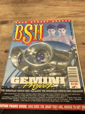 Back Street Heroes BSH Magazin Nr. 203 März 2001 Gemini Project 357 M54