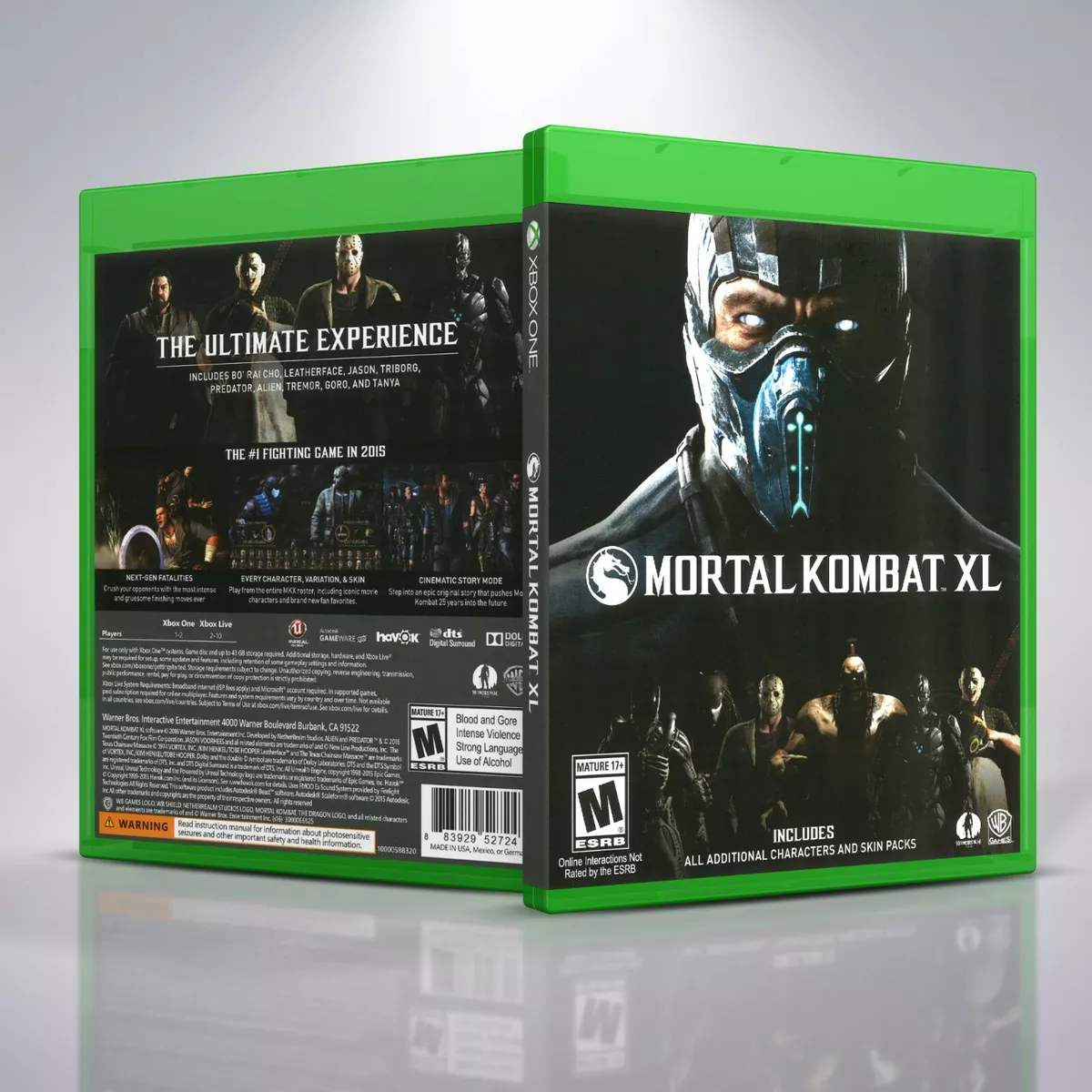 Mortal Kombat XL, Xbox One 