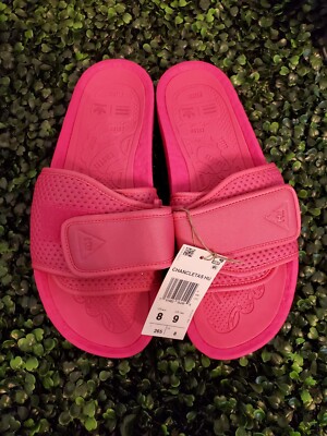 Pharrell Human Racer slides size 12 Adidas Humanrace Sandals Chancletas HU Pharrell Core Black  main image 2