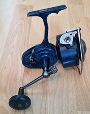 Vintage BLUE MITCHELL 487 Left Hand Sea Fishing Spinning Reel - Made In France