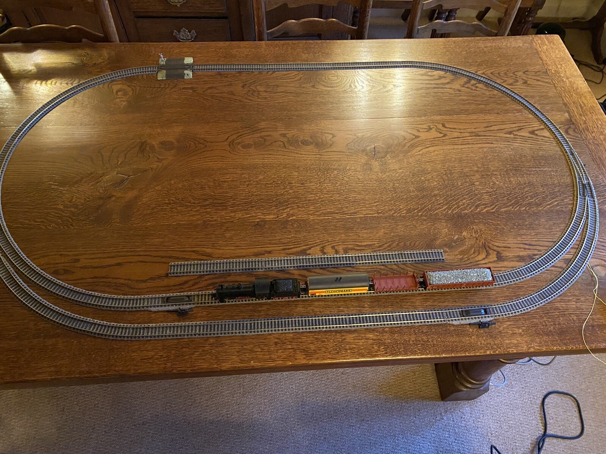 FLEISCHMANN 6397 STARTER SET A+B STEAM LOCOMOTIVE HO Gauge