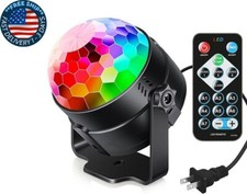Luces de fiesta activadas por sonido con iluminaci n de DJ remota,estrobosc pica