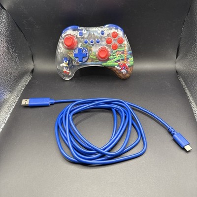 Nintendo Switch REALMz  Wired: Sonic Pro Controller Motiv: Green Hill Zone