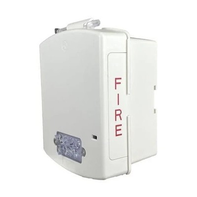 Eaton Wheelock EL4XST-FW Eluxa Outdoor Series Strobe, 4X, IP66, White