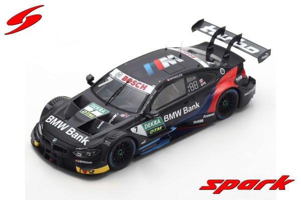 Spark SG637 1/43 Bmw Bank M4 Dtm NO.7 Hockenheim 2019 Bruno Spengler Limitiert-image