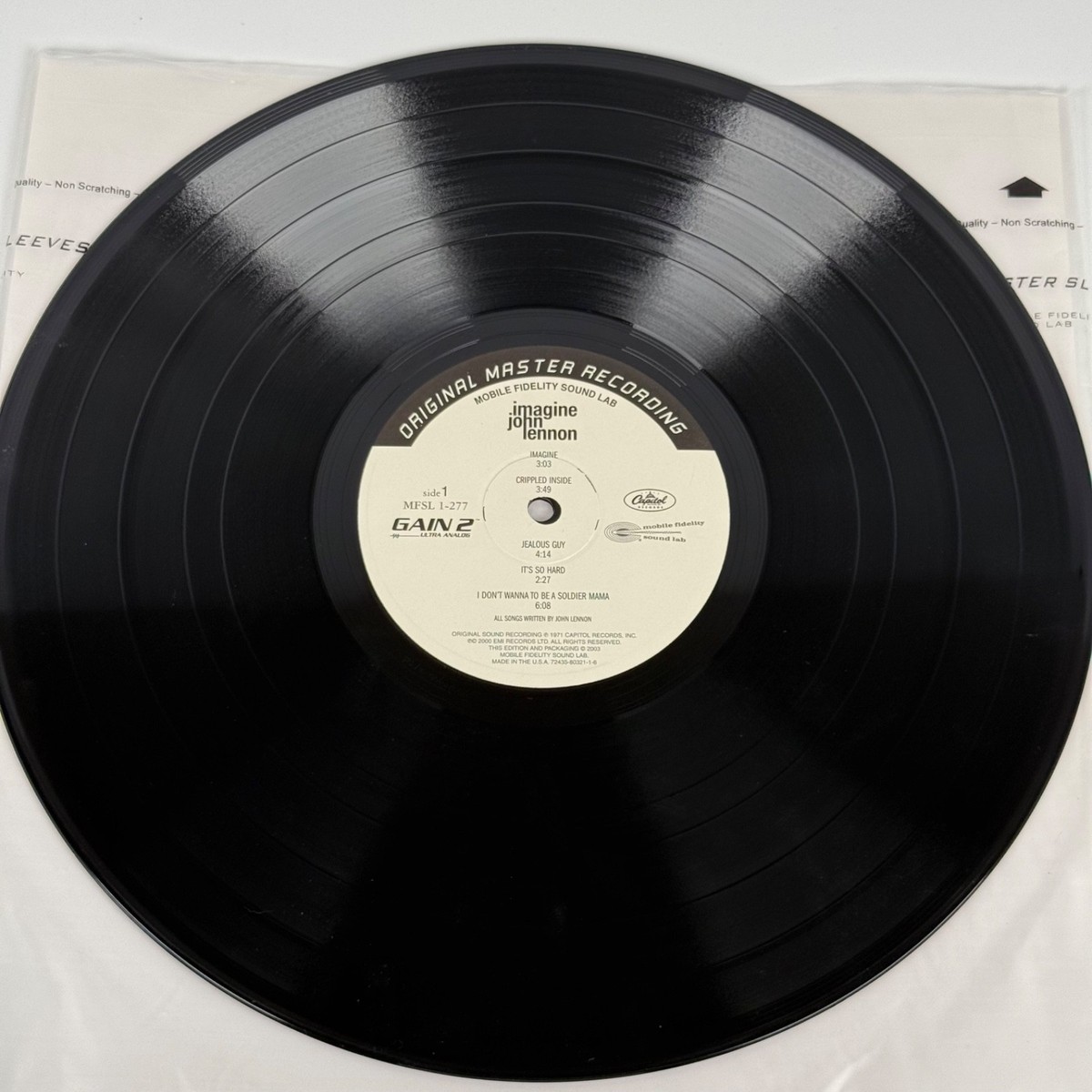 John Lennon Imagine 2003 MFSL Original Master Recording 180g