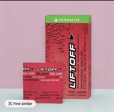 Herbalife Liftoff Pomegranate Berry Burst 10 Tablet  Boot Of Energy  Clears Minds