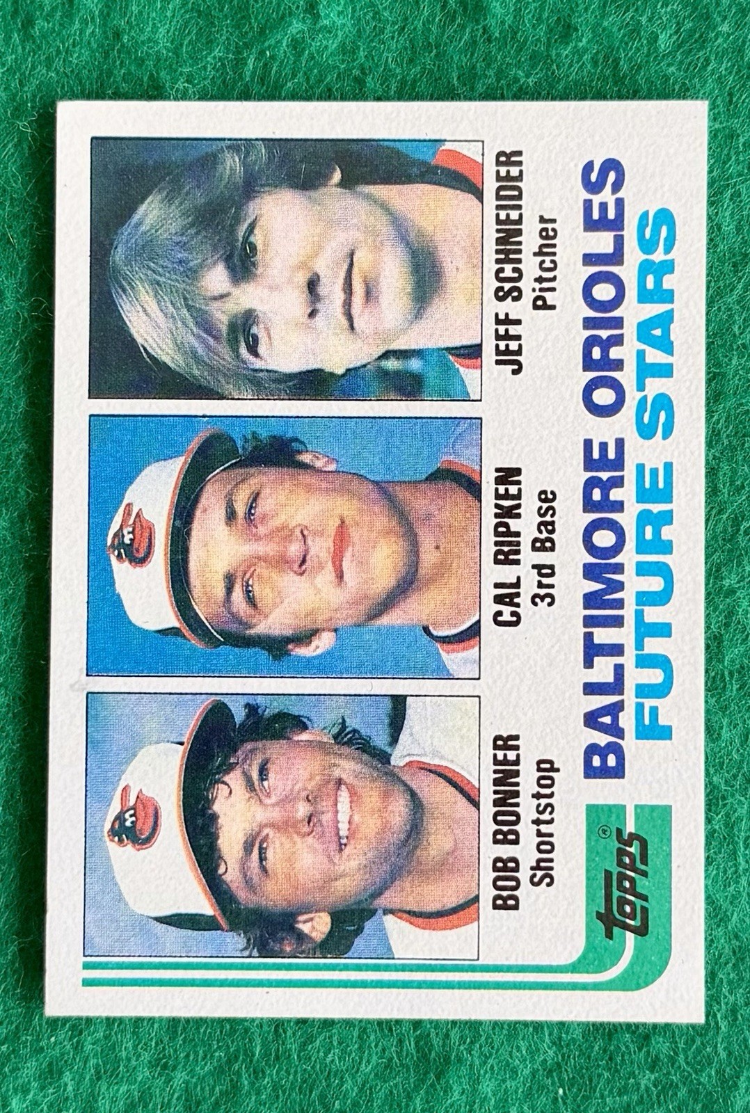 1982 Topps #21 Cal Ripken Jr. Baltimore Orioles Rookie Baseball Card RC HOF