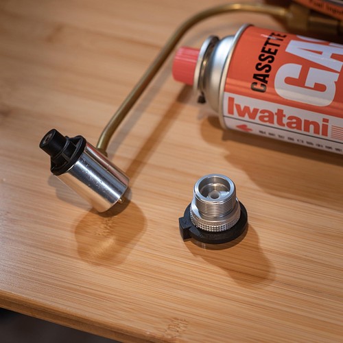 Campingmoon Butane to Propane Adapter Converter 8oz Nozzle Type Butane Canist... - Picture 7 of 8