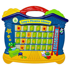 Rare 2003 LeapFrog Leap  s Phonics Library Alphabet Learning Activity Toy Tested