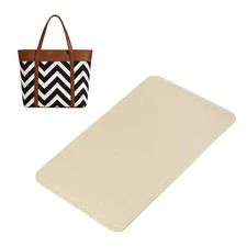 Felt Bag Base Shaper Handbag 11.42x7.09'' 3mm Thick, Beige
