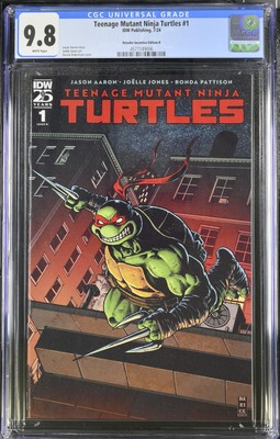 Teenage Mutant Ninja Turtles 1 CGC 9.8 Retailer Incentive Variant B