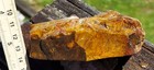 Gold Moss Agate Endpiece Slab — photo 2