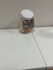 OXO Clear Plastic 5.0 Qt POP Candy Cookie Large Airtight Food Storage Jar NEW