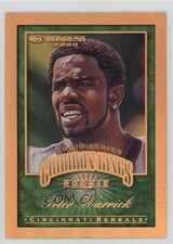 2000 Donruss Rookie Gridiron Kings Studio Series 172/250 Peter Warrick #GK-1 nd3