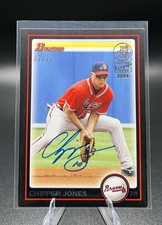 2024 Bowman Chipper Jones 2010 Bowman Buyback Autograph /10 Atlanta Braves