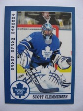 2015 SCA Lost Goalies Scott Clemmensen 03/10 toronto maple leafs
