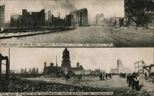1906 Quake San Francisco, California CA Francisco Earthquake Market St Majestic