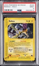 2003 POKEMON SKYRIDGE #H26 RAIKOU-HOLO PSA 9 on eBay