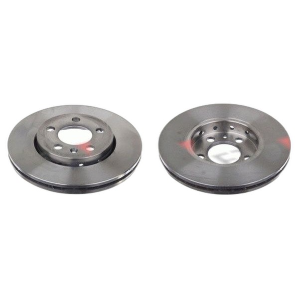 2 Bremsscheiben Vorderachse BelüFtet Ø 256 Mm 22 Mm FTE FüR U.A. VW Polo-image