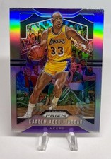 KAREEM ABDUL-JABBAR 2019 Prizm SILVER PRIZM #20 NBA Basketball LA Lakers HOF