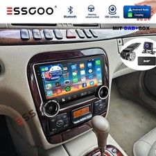 DAB DVR Android15 Autoradio 128G CarPlay GPS Navi Mercedes S/CL Klasse W220 W215