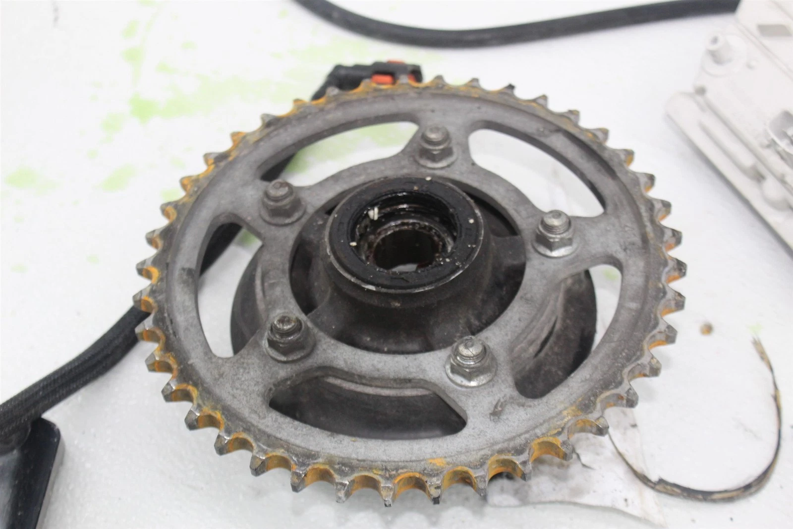 6/14 ponta様　② 06-11 KAWASAKI ZX14 PARTS HARDWARE NUTS BOLTS SPROCKET TANK