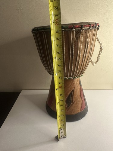 D'Jembe Drum African Drum Hand Made Drum 8" tall - Bild 6 von 6