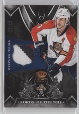 2012 Rookie Anthology Crown Royale Lords of the NHL 3/10 Stephen Weiss Patch 2u9
